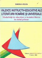 Valente instructiv educative ale literaturii