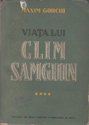 Viata lui Clim Samghin (Patruzeci de Ani), Volumul al IV-lea