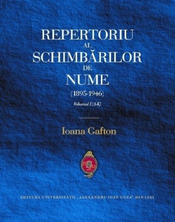 (A-K)-Vol. 1(Set of:Repertoriu al schimbărilor de numeVol. 1)