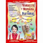 Vorbeste si numara cu fluturas (fise pentru clasa pregatitoare)