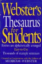 Webster Thesaurus for Students