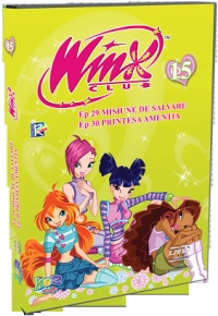 Winx Club, nr. 15 (Episodul 29 - Misiune de salvare, Episodul 30 - Printesa Amentia)