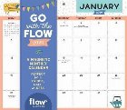 Go with the Flow Desk Calendar 2020