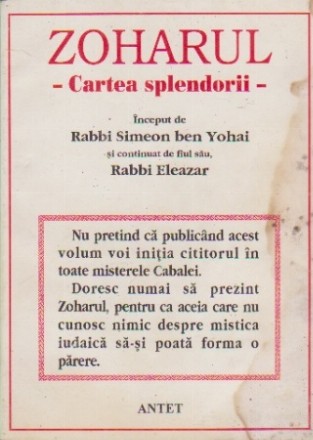 Zohar - Cartea splendorii